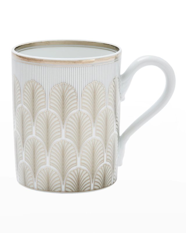 Magnifico Platinum Large Coffee Cup, Grey